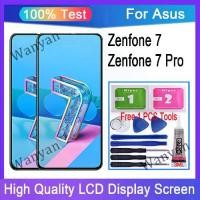 ราคา จอแสดงผล AMOLED, OEM, สำหรับ Asus Zenfone 7 และ Zenfone 7 Pro, หน้าจอสัมผัส LCD, เปลี่ยนหน้าจอ (1731225606625659211)