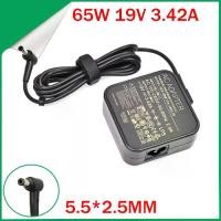 ราคา อะแดปเตอร์ AC, 19V 3.42A, 65W, 5.5x2.5mm, อะแดปเตอร์แล็ปท็อป, สำหรับ Asus K401, A501, A501LB, K501, K501LB, K555L, X452, K455L, D552, R556L, A550JK, W419L (1731705946031228022)