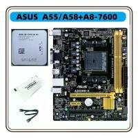 ราคา ชุดคอมพิวเตอร์เดสก์ท็อป, สำหรับ ASUS GIGABYTE, Pre-owned FM2 FM2+ A55/A58 A8-7600 CPU, DDR3 8GB, พร้อมเมนบอร์ด AMD, รวมเมนบอร์ดและ CPU (1731315400326219343)