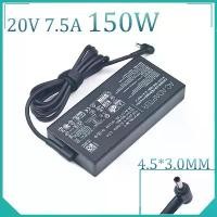 ราคา อะแดปเตอร์ AC, A18-150P1A, 20V 7.5A, 150W, 4.5*3.0mm, อะแดปเตอร์แล็ปท็อป, สำหรับ Asus TUF GAMING X571L, F571G, F571L, VX60G, อะแดปเตอร์ไฟโน๊ตบุ๊ค (1730496197190650537)