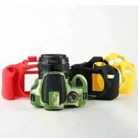 ราคา เคสกล้อง, นุ่ม, สำหรับ Canon 4000D และ T100, ฝาครอบยางซิลิโคน, ผิว, เข้ากันได้กับ Canon 4000D และ T100 (1731465357284639760)