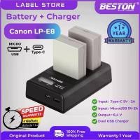 ราคา แบตกล้อง Canon LP-E8 + แท่นชาร์จ(แถมถุงผ้า) สำหรับกล้อง Canon EOS 550D 600D 650D 700D (1731221484627593580)