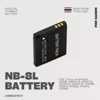 ราคา NB-8L / NB8L แบตเตอรี่กล้องดิจิตอล สำหรับ CANON POWERSHOT-A2200, A3000 IS, A3100 IS, A3200 IS, A3300 (1732194913594082910)