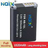 ราคา HQIX สำหรับ Canon PowerShot N100 GX1-Mark-Ⅱ LEGRIA mini X กล้อง NB-12L เครื่องชาร์จแบตเตอรี่ (1731489422278757111)