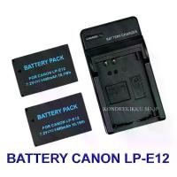 ราคา LP-E12 \ LPE12 แบตเตอรี่ \ แท่นชาร์จ \ แบตเตอรี่พร้อมแท่นชาร์จสำหรับกล้องแคนนอน Battery \ Charger \ Battery and Charger For Canon EOS M100,M50,M10,M2,M,Rebel SL1,100D,PowerShot S (1730344549344906173)