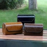 ราคา เคสกล้องสายรัดปรับได้ สไตล์เรโทร หนังกันกระแทก กระเป๋าใส่ภาพ กันกระแทก แบบพกพา ฝาครอบป้องกันกันน้ำ เหมาะสำหรับ Nikon J1, Leica D-LUX, Canon G5X, Fuji X100V, Sony RX1, สากล (1732138409712387498)