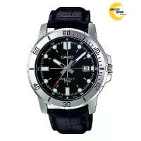 ราคา CASIO นาฬิกาผู้ชาย รุ่น MTP-VD01L-1EV สายหนัง สีดำ คาสิโอ (1731946682424787992)