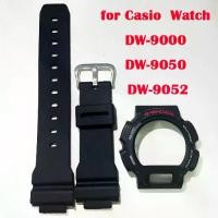 ราคา เคสสายนาฬิกาเรซิน กันน้ำ สำหรับ Casio DW 9000, DW 9050, DW 9052, เคสสร้อยข้อมือนาฬิกา Bubber, เคสดำ-แดง, เหมาะสำหรับ DW 9052, พร้อมเคสตัวอักษร (1731221769762343006)