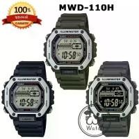 ราคา CASIO ของแท้ รุ่น MWD-110H นาฬิกาข้อมือผู้ชาย digital ทรงสี่เหลี่ยม ขอบเหล็ก พร้อมกล่องและประกัน1ปี MWD MWD110 (1729652774094342784)