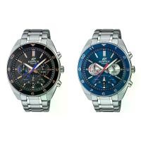 ราคา Casio Edifice นาฬิกาข้อมือผู้ชาย สายสแตนเลส รุ่น EFV-590 ของแท้ 100% รับประกันเครื่อง 1ปีเต็ม (1730061783882369079)