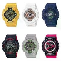 ราคา Casio G-Shock นาฬิกาข้อมือผู้ชาย สายเรซิ่น รุ่น GA-110,GA-110HR,GA-110HR-1,GA-110HR-1A ของแท้ 100% รับประกันเครื่อง 1 ปีเต็ม (1730011197054093367)