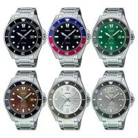 ราคา Casio Standard นาฬิกาข้อมือผู้ชาย สายสเตนเลสสตีล รุ่น MDV-107,MDV-107D ของแท้ 100% รับประกันเครื่อง 1 ปีเต็ม (1729662237900245047)