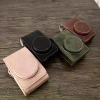 ราคา กระเป๋ากล้อง, เคสหนัง, ใช้ได้กับ Casio zr3500, zr3600, zr5000, zr5500, zr1200, zr1500 (1730319484434614636)