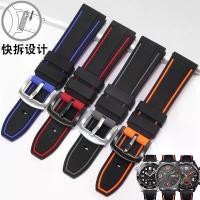 ราคา สายนาฬิกายาง เหมาะสำหรับ Tissot, Mido, Citizen, Longines, Seiko, Omega, Casio, สายซิลิโคนผู้ชาย OC (1731739756682840000)