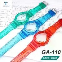 ราคา สายนาฬิกาซิลิโคนใส, สายรัด + เคส, สำหรับ Casio G-Shock GA-100/110/120, GD-100/110/120, GAX-100, GLS-100, เหมาะสำหรับผู้ชายและผู้หญิง, สร้อยข้อมือนาฬิกาซิลิโคน (1731961457583818475)