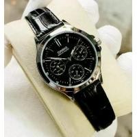 ราคา นาฬิกา Casio รุ่น MTP-V300L-1A นาฬิกาผู้ชายสายหนังสีดำ หน้าปัด 3 วง - สินค้าของแท้ 100% รับประกันสินค้า 1 ปีเต็ม (1729604942237698256)