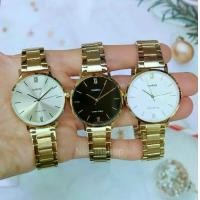ราคา นาฬิกา Casioแท้ รุ่น LTP-VT01G-1B, LTP-VT01G-9B และ LTP-VT01G-7B ,LTP-VT01G-4B นาฬิกาข้อมือผู้หญิง สายแสตนเลสสีทอง -ของแท้ 100% รับประกันสินค้า 1 ปีเต็ม (1729604697570183376)