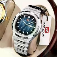 ราคา นาฬิกาควอทซ์กันน้ำปฏิทินธุรกิจใหม่นาฬิกาสายเหล็กทรงกลมสำหรับผู้ชายพร้อมนาฬิกาจัดส่งโดยตรงชิ้นเดียวเหมาะสำหรับผู้ชายพร้อมจัดส่งโดยตรง premium watch นาฬิกา polo ดํา dw boy casio 91 แท้ (1731835837476472