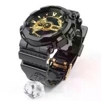 ราคา สายนาฬิกาและเคสสำหรับ Casio G-Shock, เข้ากันได้กับ GA-100, GA-110, GA-120, GD-100, GD-110, GLS-100, GAX-100, วัสดุเรซิน TPU เคลือบเงา, รวมกรอบสายนาฬิกา (1731306530333886558)