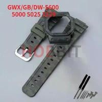 ราคา สายนาฬิกาและเคสนาฬิกาเรซิน, เข้ากันได้กับ Casio G-Shock, รุ่น DW5600, GW-B5600, GWX-5600, dw5700, gw5035, dw5030 (1731399249974102110)