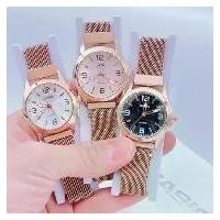ราคา นาฬิกาข้อมือCasio สายแม่เหล็ก หน้าปัดหรูหราประดับเพชร ระบบควอตช์ แถมกล่องฟรี สินค้าขายดี (1731596156677424883)