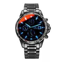 ราคา นาฬิกาจักรกลแท้ สำหรับผู้ชาย Auguras มีสไตล์ระดับไฮเอนด์ สีแดงและสีน้ำเงิน พร้อมปฏิทินแสงกลางวัน มัลติฟังก์ชั่น กันน้ำ อินเทรนด์ นาฬิกา casio ใส่ ไป เรียน นาฬิกา casio ใส่ (1731609098927703424)