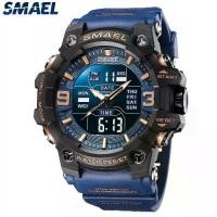 ราคา นาฬิกาสปอร์ตอิเล็กทรอนิกส์สำหรับผู้ชาย SMAEL มัลติฟังก์ชั่น กันน้ำ เหมาะสำหรับนักเรียน 8049 กําไลสวรรประทานพร นาฬิกาcasioของแท้gshock (1730185669162797679)