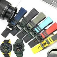 ราคา สายยางเรซิน เหมาะสำหรับ Casio GA2000 Prg-600 Prg-650 PRW-6600 กีฬากันน้ำ สายรัดข้อมือ สายนาฬิกา อุปกรณ์เสริม (1731546769501816213)