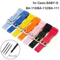 ราคา สายนาฬิกาซิลิโคน เข้ากันได้กับ Casio Baby G Ba111 Ba110 Ba112 Ba120 Ba125, สร้อยข้อมือยาง, สวมใส่ได้ทั้งสองเพศ, ความกว้างสายนาฬิกา 14 มม., เหมาะสำหรับเด็กหญิงและสตรี, สายนาฬิกา (1730670986435266999)