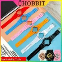ราคา สายนาฬิกา + ฝาครอบเคส, สำหรับ Casio Baby G ผู้หญิง BA-110 111 112 120 130, เคสเงาและสดใส, สายยาง, เปลี่ยนสายนาฬิกา (1731546833167091093)