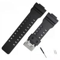 ราคา สายนาฬิกายางซิลิโคนเรซิน, เปลี่ยนสำหรับ Casio G-Shock GA100 GA110 GA200 GD120 (1731389292840912519)