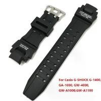 ราคา สายซิลิโคนสำหรับ Casio G-Shock GA-1000/1100 GW-4000/A1100 G-1400 นาฬิกาสปอร์ต กันน้ำ PU สายสำรอง อุปกรณ์เสริมนาฬิกา (1732134042591659755)