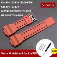 ราคา สายนาฬิกา, เปลี่ยน, กันน้ำ, สำหรับ Casio G-Shock GA-110, GA-100, GD-100/110/120, สำหรับผู้ชาย, สไตล์สปอร์ต, สายรัดสร้อยข้อมือเรซิน (1731055803250084279)