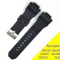 ราคา สายยางสำหรับ Casio G-shock GA-150, GA-200, GA-201, ga300, ga310, GLX, สำหรับผู้ชาย, หัวเข็มขัด, สายนาฬิกเรซิน, อุปกรณ์เสริมนาฬิกา (1731505949328967458)