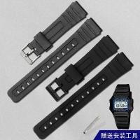 ราคา สายนาฬิกา Casio วัสดุยางเรซิน เหมาะสำหรับ F-84/F-91W/F-94/F-105 นาฬิกาอิเล็กทรอนิกส์ สไตล์ยุโรป ทดแทน (1731939974765774471)