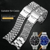 ราคา สายรัดข้อมือ วัสดุสแตนเลส ขนาด 22 มม. สายนาฬิกา Casio สีดำ เข้ากันได้กับรุ่น MDV-106, MDV-107, MDV-106D และ MTP-VD01 (1731389371930543458)
