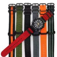 ราคา สายนาฬิกา, เข้ากันได้กับ Casio, 24 มม., วัสดุเรซิน, สายไนลอนสีดำ, อุปกรณ์เสริม, Aqs810w/AEQ-110W/W735h (1732159187131075582)