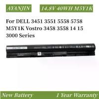 ราคา จัดส่งถึงบ้าน M5Y1K 2800MAH แบตเตอรี่40WH สำหรับ Dell Inspiron 15 3000 Series 15-3551/3552/3567 15 5000 Series 5551/5552/5555/5558/555 (1731510147257435621)