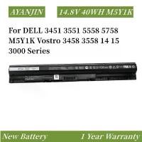 ราคา สปอตสินค้า M5Y1K 2800MAH แบตเตอรี่40WH สำหรับ Dell Inspiron 15 3000 Series 15-3551/3552/3567 15 5000 Series 5551/5552/5555/5558/555 (1731212049444407095)