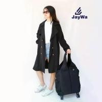 ราคา [พร้อมส่ง] JayWa M กระเป๋าเดินทางขึ้นเครื่อง กระเป๋าล้อลากแบบผ้า กระเป๋าเดินทางล้อพับได้ กระเป๋าเอกสารล้อ กระเป๋าเป้ล้อ กระเป๋าเอนกประสงค์ (1731903091938133752)