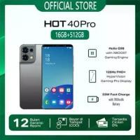 ราคา [2025 NEW] HP Infinx HOT 40 PRO RAM 8/256GB HP MURAH GARANSI SMARTPHONE (1731996757362706142)
