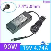 ราคา ที่ชาร์จอะแดปเตอร์ AC, 19V 4.74A, 90W, อะแดปเตอร์ไฟฟ้า, สำหรับ HP Elitebook 8460p, 8440p, 2540p, 8470p, 2560p, 6930p, 8560p, 8540w, 2570p, 8540p, 8570p (1731711030256043126)