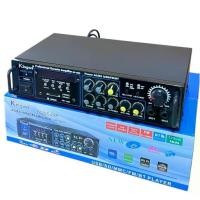 ราคา KINGWA เครื่องขยายเสียง รุ่น KW‑298 / HP‑1600 | Power Amp 200W RMS | Bluetooth / USB / SD / FM | 2 ไมค์ พร้อมส่ง! (1732091942213092616)
