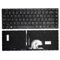ราคา แป้นพิมพ์แล็ปท็อป, เปลี่ยนใหม่, สำหรับ HP Probook 440 G6, 445 G6, 440 G7, 445 G7, US, สีดำ (1731007169419512473)