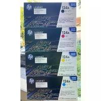 ราคา Toner HP 124A Q6000A Q60001 Q60002 Q60003 (BK C M Y ) ของแท้ขายลดราคาขายโล๊ะมีประกัน (1729606943467277034)