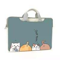 ราคา กระเป๋าใส่โน๊ตบุ๊ค อเนกประสงค์ กระเป๋าลายการ์ตูน กันกระแทก เหมาะสำหรับ Macbook/HP/Lenovo/Acer มีขนาด 13/14/15/17 นิ้ว เคสใส่โน๊ตบุ๊ค (1732105194575660360)