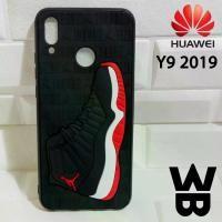 ราคา เคสโทรศัพท์มือถือ, เคสสำหรับ Huawei Y9 (2019), การออกแบบรองเท้า Jordan 11 ลายนูน, วัสดุยาง (1730355238681807157)