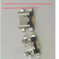 ราคา ขั้วต่อพอร์ตพินแท่นชาร์จ, 5-100pcs, สำหรับ Honor 8X Max, 8C, 10 Lite เล่น, 7, 9i, เพลิดเพลินไปกับ 9S, 9E, 9plus, 9max, Huawei Nova 3i, 2i, Y6 Prime 2018, Y6p, Y7 2019 (1730361932092114951)