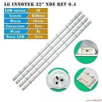 ราคา ใช้งานได้ LG 32LS3150 ：LS3159/3158-CA แถบแสงกระจกเว้า LG Innotek 32"NDE Rev0.4(ชุดละ4เส้น) (1731920720527526474)