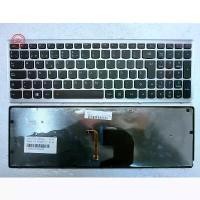 ราคา แป้นพิมพ์, สำหรับ Lenovo Ideapad Z500, Z500A, Z500G, P500, P500A, แล็ปท็อป, กรอบสีเงิน, ใหม่, รองรับภาษา: US/FR/TI/RU/SP (1731842151858865752)